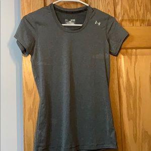 Under Armour gray workout top